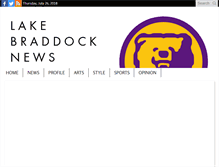 Tablet Screenshot of lbssnews.com